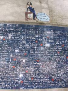 El muro de los Te quiero